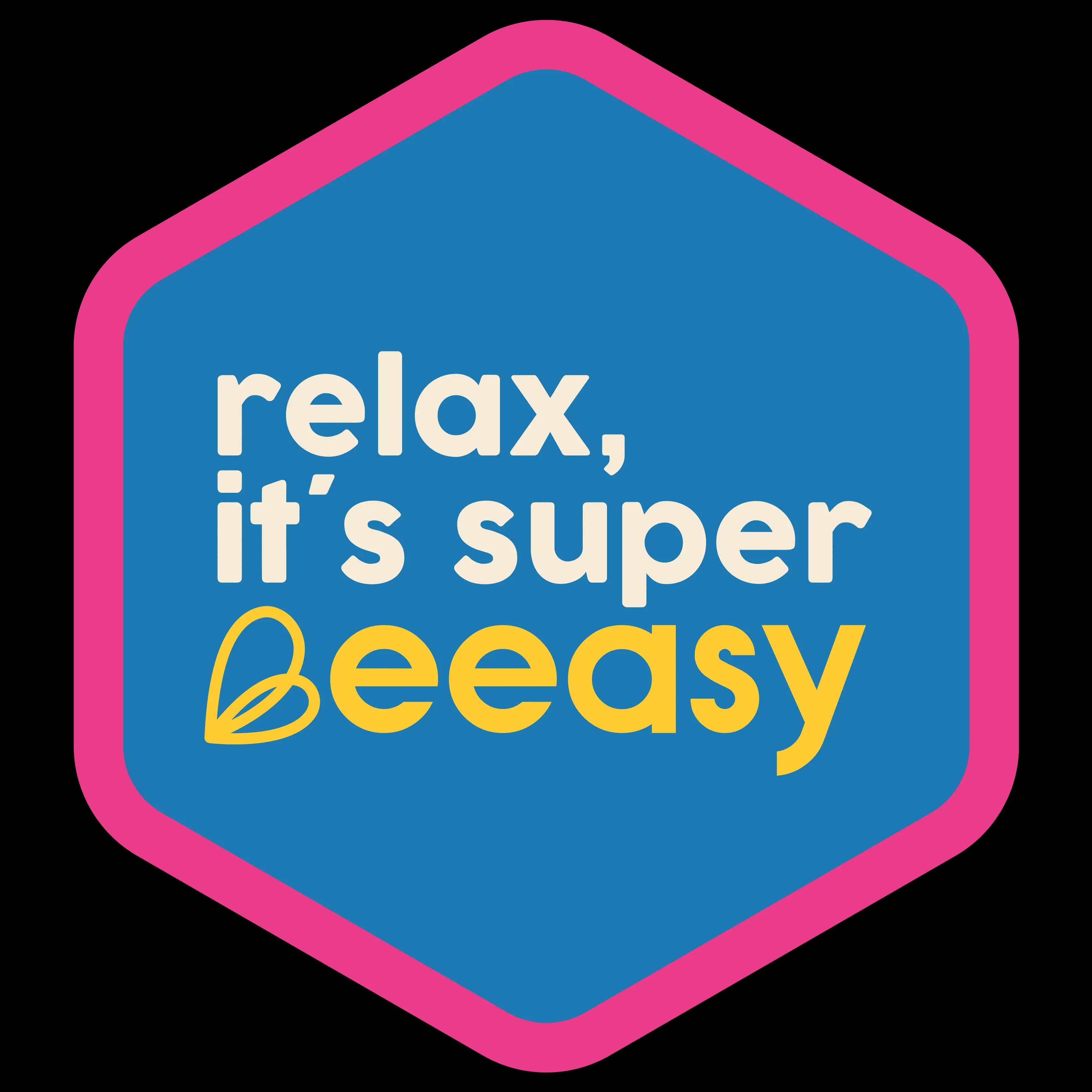 Adesivo Relax, it's super Beeasy